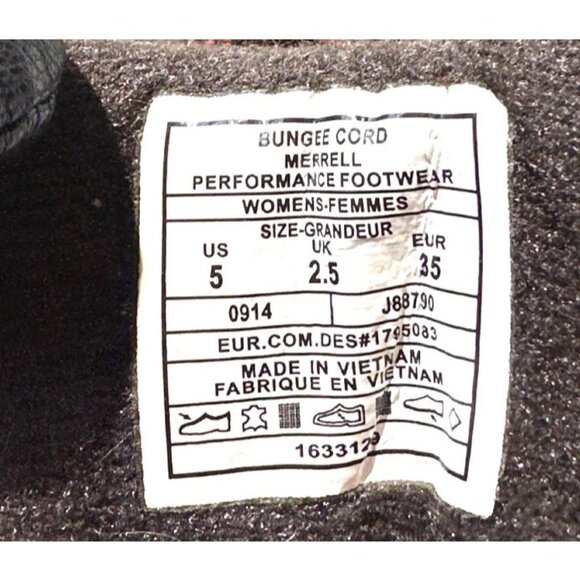 Merrell Womens Moab 2 Vent Hiking Boot Sz 5 Suede & Mesh Upper Vibram Sole Taupe - Picture 7 of 14